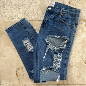 One teaspoon boyfriend jeans